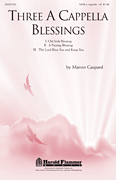 Three a Cappella Blessings SATB choral sheet music cover